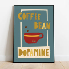 Coffee Bean Dopamine A5 print