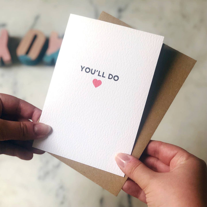 You'll do card