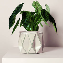 Origami plant pot (cream) - 3 sizes available