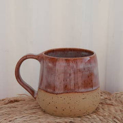Handmade Ceramic Mug - Speckled Wild Plum