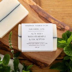 Aloe Vera Soap with Spearmint and Eucalyptus