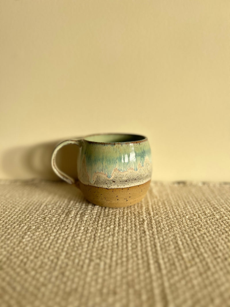 Handmade Ceramic Mug - sea green