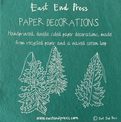 Paper Decorations (4 pack) - Trees