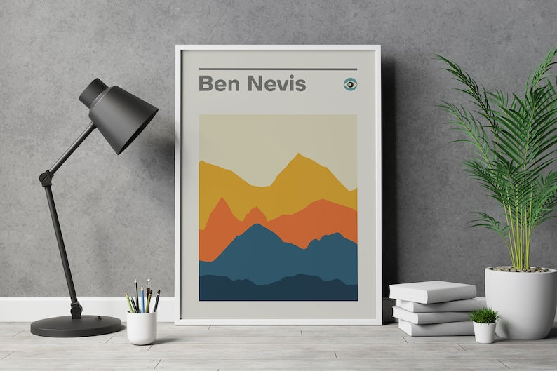 Ben Nevis A5 print