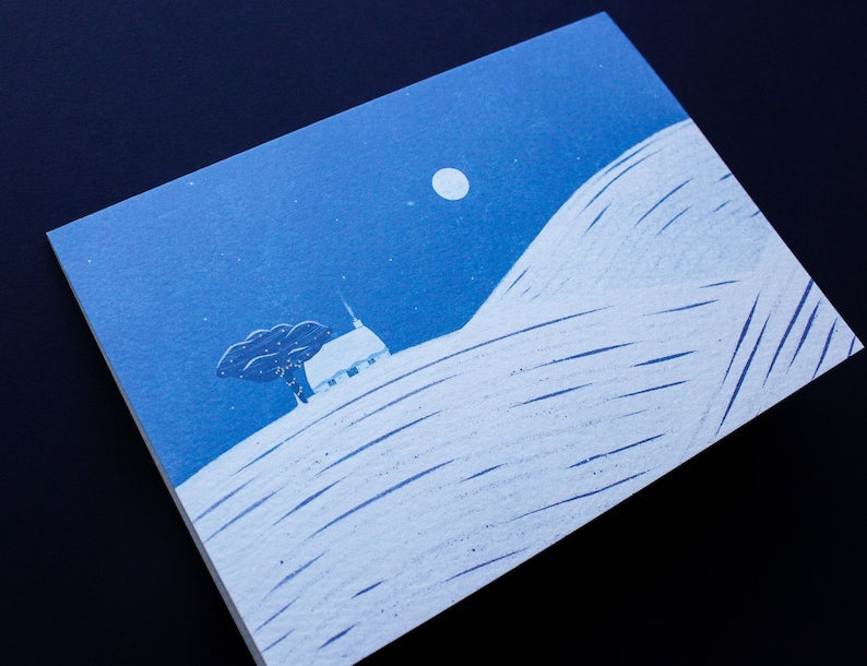 Winter Bothy card