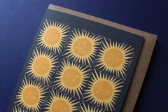 'Winter Sun' card