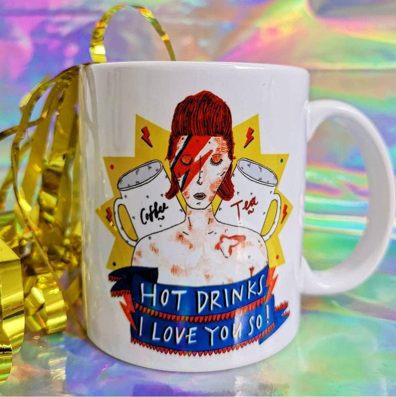 Hot drinks I love you so mug