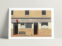The Allison Arms A4 print