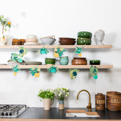 Paper garland - houseplant