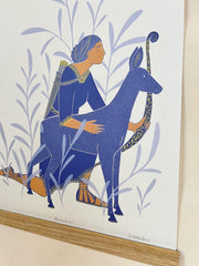 Artemis Greek Mythology A3 Print