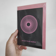 Hold your nerve card