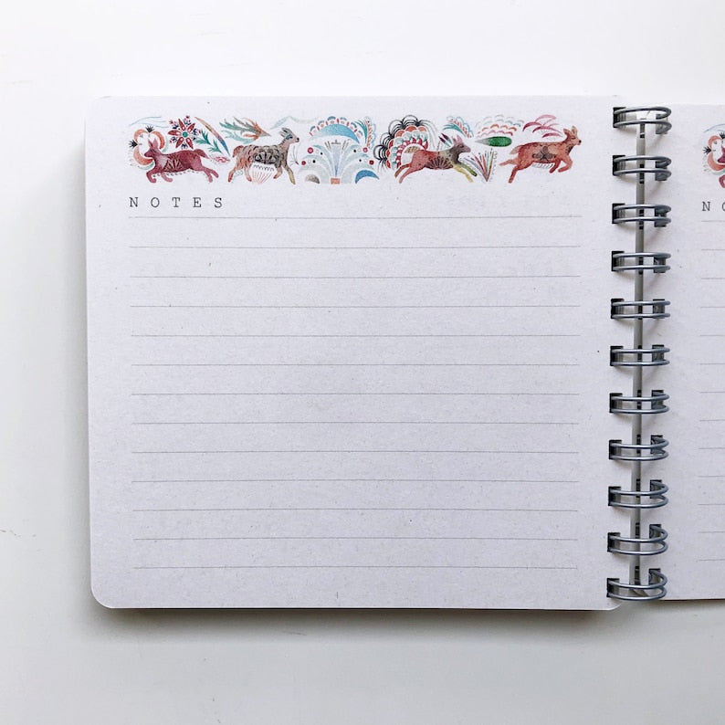 2026 Illustrated Diary - Leaping Deer
