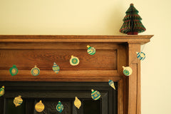 Paper garland - Christmas ornaments
