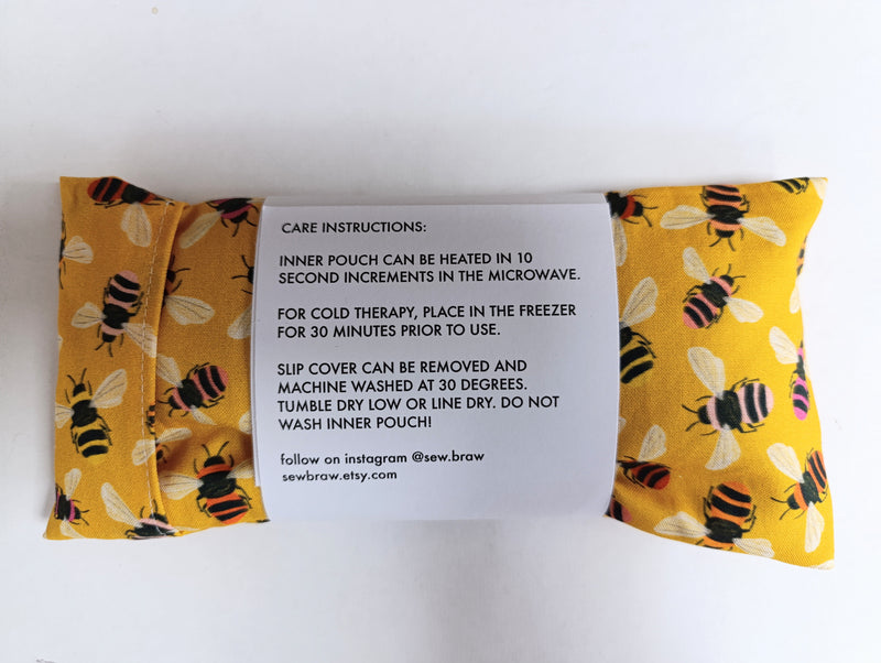 Lavender eye pillow - different fabric prints available