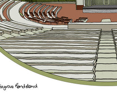 Kelvingrove Bandstand A5 print