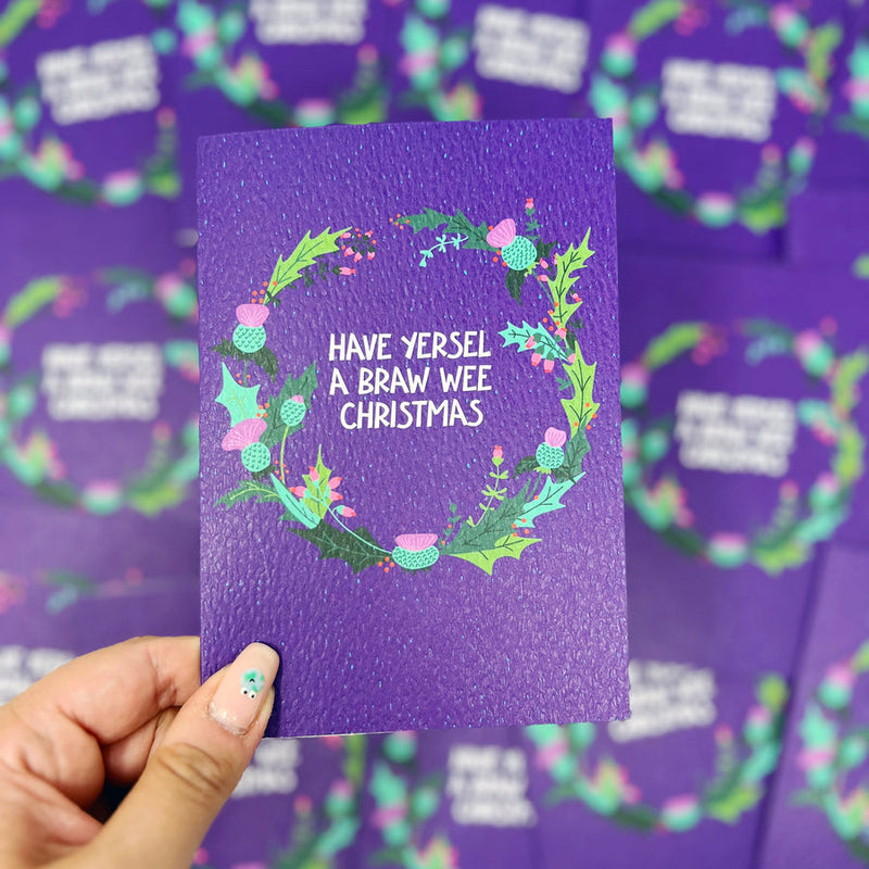 Have yersel a braw wee Christmas card
