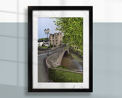 Snuffmill Bridge A4 print
