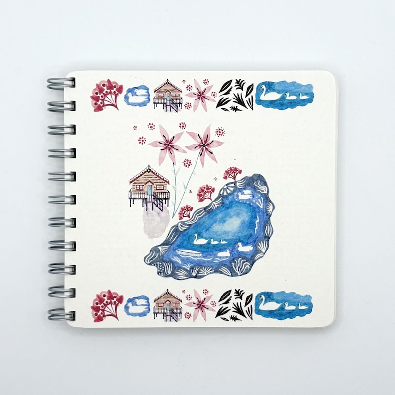 2026 Illustrated Diary - Swan Dwelling