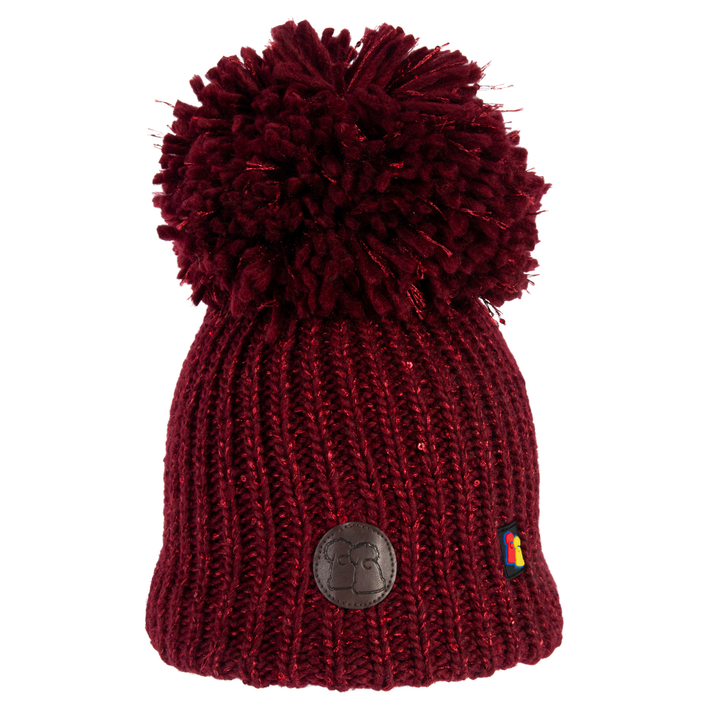 Cherry Sparkle Big Bobble Hat