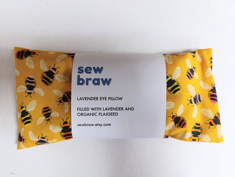 Lavender eye pillow - different fabric prints available