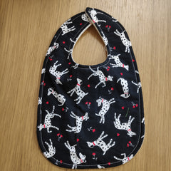 Traditional bib - Dalmatians print