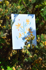Gorse A5 print