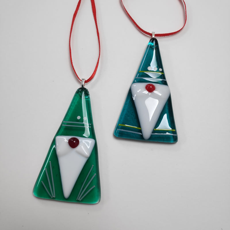 Christmas Santa gnome tree decorations