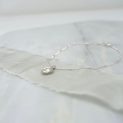 Sterling Silver Luna Drop Bracelet