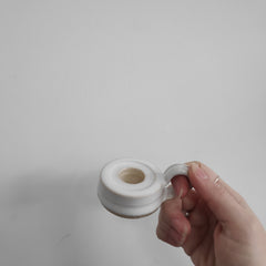 Hand thrown ceramic candle holders