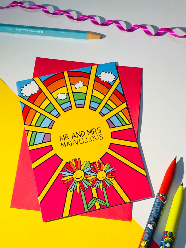 Mr and Mrs Marvellous card