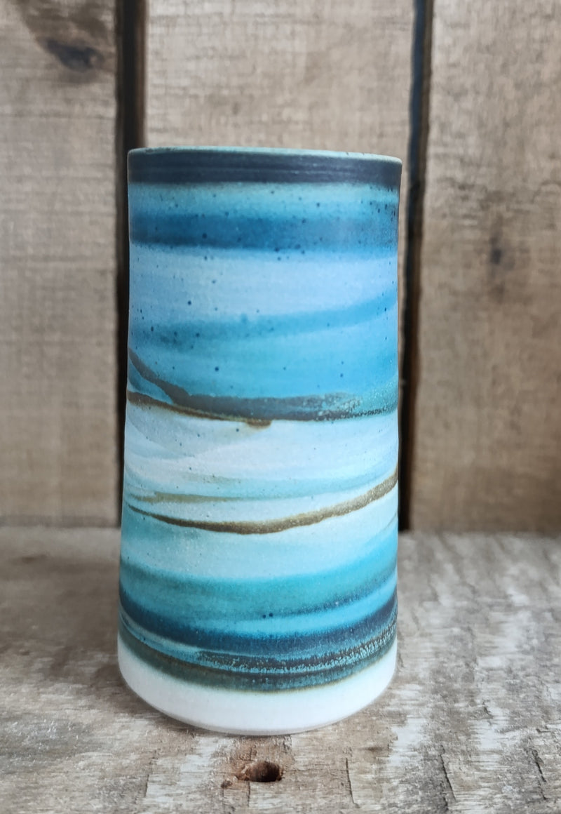 Hebridean Collection stoneware vase (VS116)