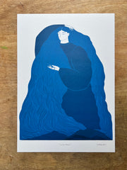 Loch Obha (Scottish Water Goddess) A3 Print