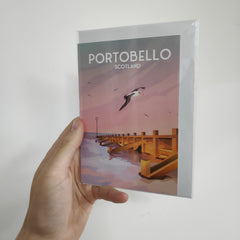 Portobello sunset travel card
