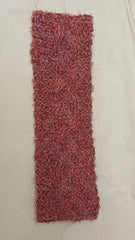 Hand knitted burnt orange earwarmer/headband