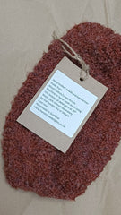 Hand knitted burnt orange earwarmer/headband