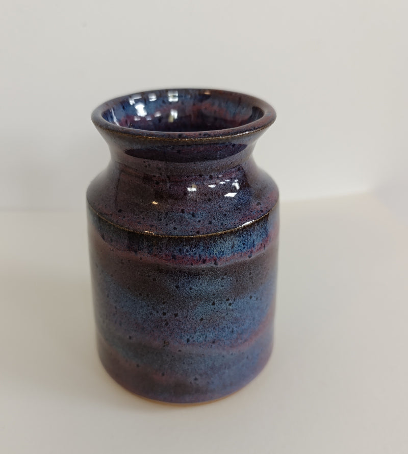 Hand thrown vase - Sunset glaze