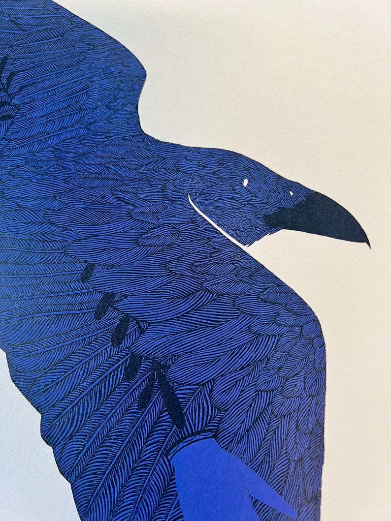 Morrígan Raven Goddess A3 Print