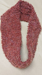 Hand knitted burnt orange earwarmer/headband