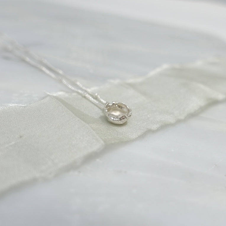 Moonlit Ripples Sterling Silver Choker