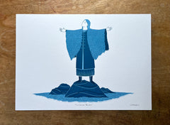 Cailleach Dhubh (Scottish Goddess) A3 Print