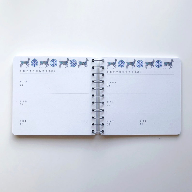 2026 Illustrated Diary - Fawn and Fronds