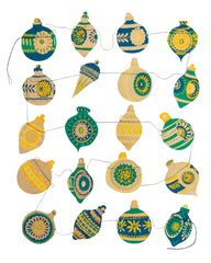 Paper garland - Christmas ornaments