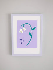 Snowdrop A5 print