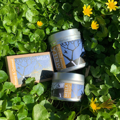 Mella Soy Candle - Honey and Oat (available in two sizes)