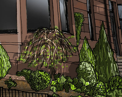 Glasgow Tenements A4 print