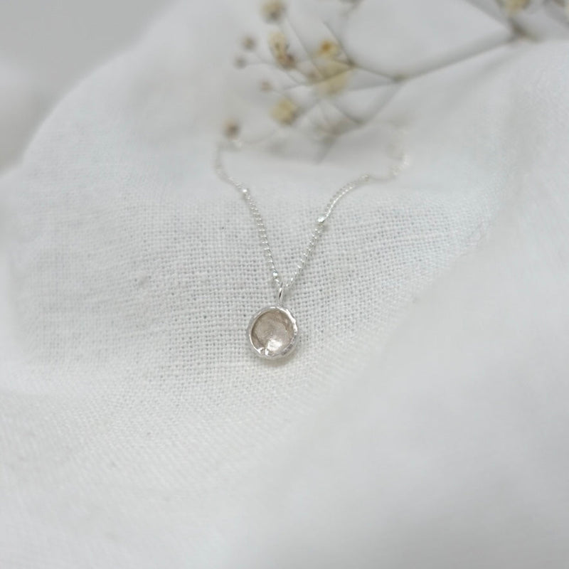 Moonlit Ripples Sterling Silver Choker