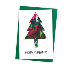 Merry Christmas tree card