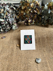 Enamel pin - Good Vibes Only