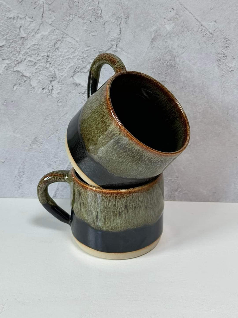 Espresso mug - heathered hills glaze