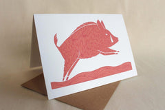 'Caledonian Boar' card